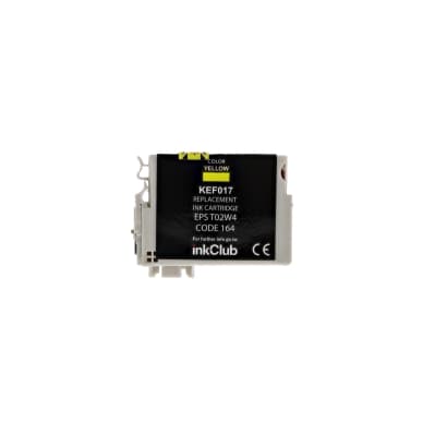 inkClub Mustepatruuna, korvaa Epson 502XL, keltainen, 470 sivua KEF017 Vastaa: C13T02W44010