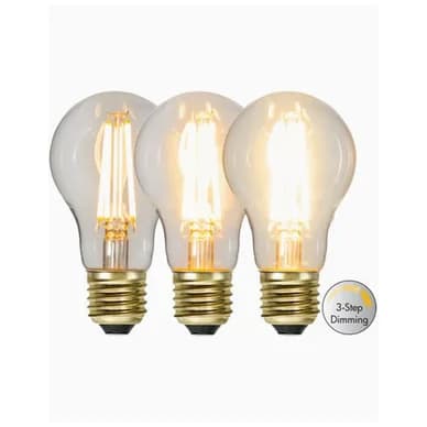 Star Trading Lamppu 3-asteinen himmennys E27 LED 7 W 2100 K 700 lumenia 354-84 Vastaa: N/A – STAR TRADING