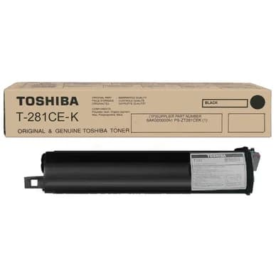TOSHIBA TOSHIBA T-281 C EK Värikasetti musta T281EK Vastaa: N/A – Toshiba