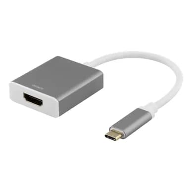 DELTACO DELTACO USB-C - HDMI, tähtiharmaa USBC-HDMI9 Vastaa: N/A