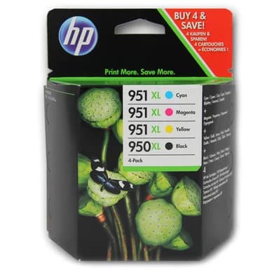 HP Multipack HP 950XL/951XL (CN045AE, CN046AE, CN047AE,CN048AE) C2P43AE Vastaa: N/A