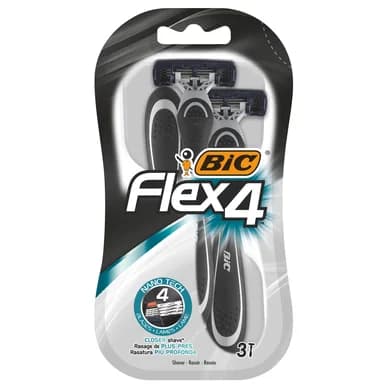 Bic BIC Flex 4 Comfort Partahöylät, 3 kpl 3086123220614 Vastaa: N/A – Bic