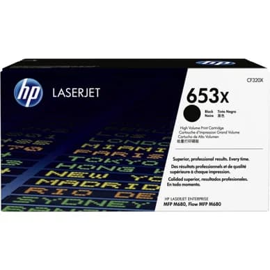 HP HP 653X Värikasetti musta CF320X Vastaa: N/A