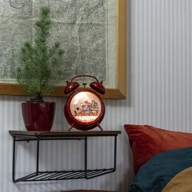 Konstsmide Konstsmide Vesitäytteinen joululyhtyherätyskello 3xAA 4374-550 Vastaa: N/A – Konstsmide