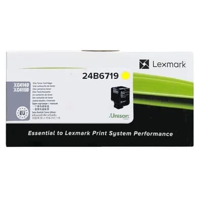 Lexmark Lexmark 24B6719 Värikasetti keltainen 24B6719 Vastaa: N/A