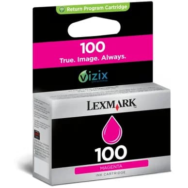 Lexmark Lexmark 100 Mustepatruuna magenta, 200 sivua 14N0901E Vastaa: N/A