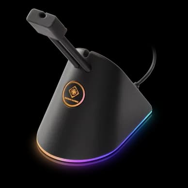 DELTACO Deltaco Gaming ‑hiirijohdonpidike RGB/musta 7333048050380 Vastaa: N/A