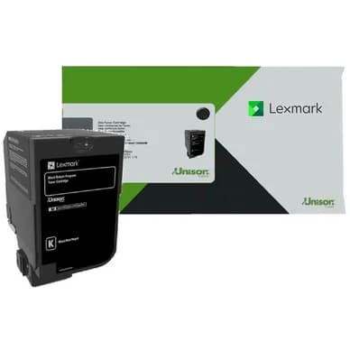Lexmark Värikasetti musta, 25.000 sivua 84C2HK0 Vastaa: N/A