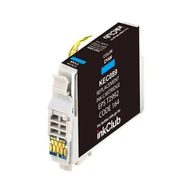 inkClub Mustepatruuna, korvaa Epson 29XL syaani KEC089 Vastaa: T2992 – inkClub