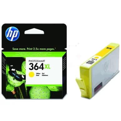 HP HP 364XL Mustepatruuna Keltainen CB325EE Vastaa: N/A