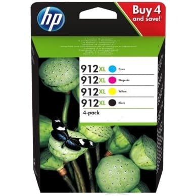 HP HP 912XL Multipack BK/C/M/Y 3YP34AE Vastaa: N/A