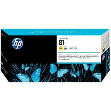 HP HP 81 Tulostuspää keltainen C4953A Vastaa: N/A