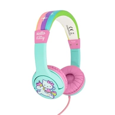 OTL Technologies Hello Kitty Kuuloke Junior On-Ear Vihreä/Rosa Yksisarvinen 5055371622967 Vastaa: N/A