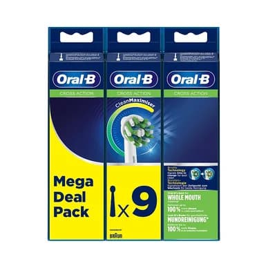 Oral-B Oral-B Refiller Cross Action 9-pakkaus 4210201325345 Vastaa: N/A – Oral-b
