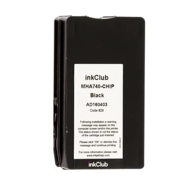 inkClub Mustepatruuna, korvaa HP 950XL, musta, 2300 sivua MHA740-CHIP Vastaa: CN045AE