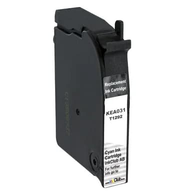 inkClub Mustepatruuna syaani, korvaa Epson T1292 KEA031 Vastaa: T1292 – inkClub