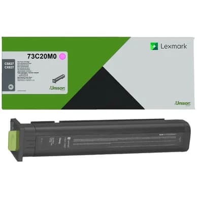 Lexmark CS827/CX827 toner magenta (Return) 15k 73B20M0 Vastaa: N/A