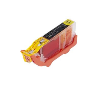 inkClub Mustepatruuna keltainen, korvaa Canon CLI-521 Y KCB442 Vastaa: CLI-521Y – inkClub