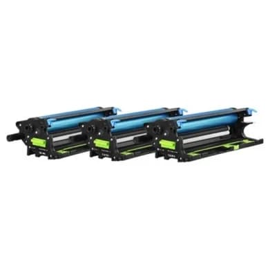 Lexmark Rumpu värijauheen siirtoon 3-pack, cyan, magent, keltainen 72K0Q00 Vastaa: N/A – Lexmark