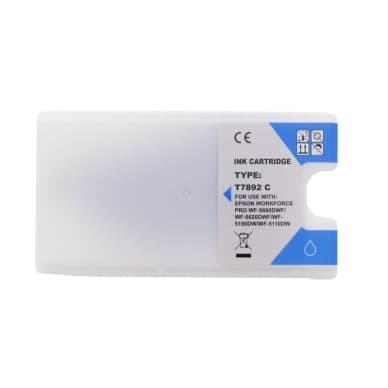 WL Mustepatruuna syaani, korvaa Epson T7892 0T07892 Vastaa: T7892 – WL