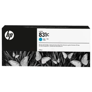 HP HP 831C Mustepatruuna syaani, 775 ml CZ695A Vastaa: N/A