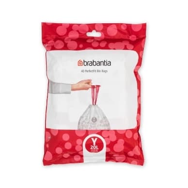 Brabantia Brabantia-roskapussi PerfectFit, Y, 20L, 40 st 138263 Vastaa: N/A