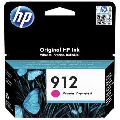 HP HP 912 Mustepatruuna Magenta 3YL78AE Vastaa: N/A