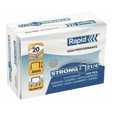 Rapid Niitit Rapid Strong 21/4 Galv. 5000/ltk 24867400 Vastaa: N/A – Rapid