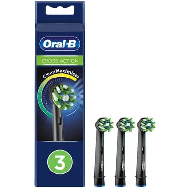 Oral-B Oral-B Refiller Cross Action Black 3-pakkaus 4210201325413 Vastaa: N/A – Oral-b