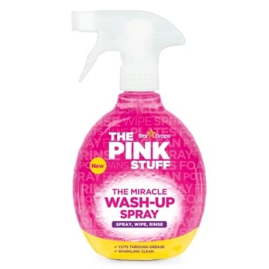 The Pink Stuff The Pink Stuff Miracle Wash Up Spray 500ml PIDWEXP100 Vastaa: N/A – The Pink Stuff