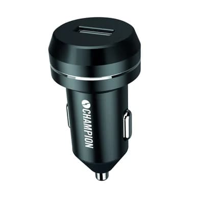 Champion Champion USB laturi 12/24V 2.4 (A) Musta 94841CH Vastaa: N/A