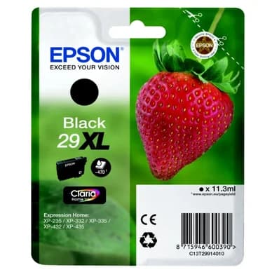 Epson Epson 29XL Mustepatruuna musta T2991 Vastaa: N/A