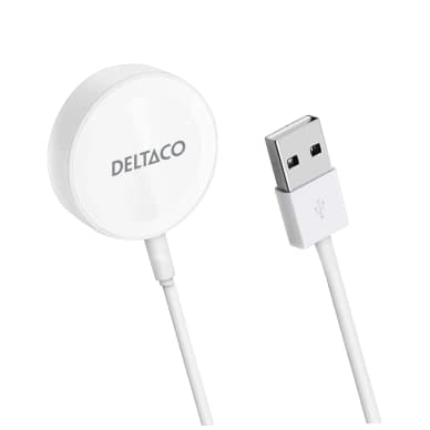 DELTACO Deltaco laturi for Apple Watch, USB-A, 1 m 7333048060242 Vastaa: N/A – Deltaco