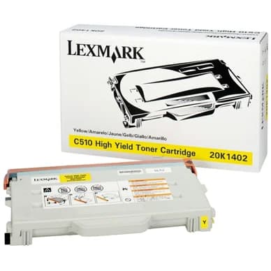 Lexmark Värikasetti keltainen 6.600 sivua 20K1402 Vastaa: N/A – Lexmark