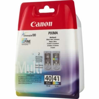 Canon Multipakkaus mustepatruuna, BK+CMY (PG-40, CL-41) 0615B036 Vastaa: N/A – Canon