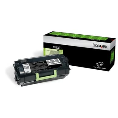 Lexmark Lexmark 622X Värikasetti musta 62D2X0E Vastaa: N/A