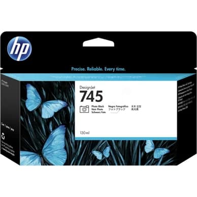 HP HP 745 Mustepatruuna musta foto F9J98A Vastaa: N/A – HP