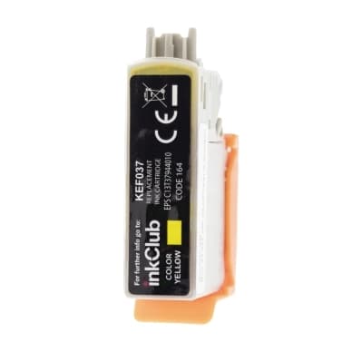 inkClub Mustepatruuna, korvaa Epson 378XL, keltainen, 830 sivua KEF037 Vastaa: T3794