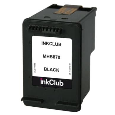 inkClub Mustepatruuna, korvaa HP 302, musta, 190 sivua MHB870-V2 Vastaa: F6U66AE