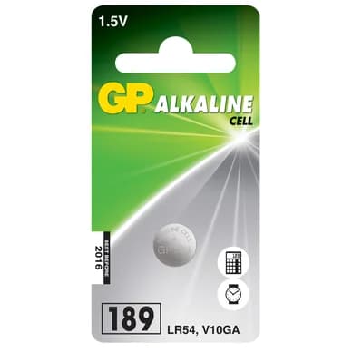 GP BATTERIES GP 389 / 390 / AG10 / LR54 / LR1130  102004 Vastaa: N/A