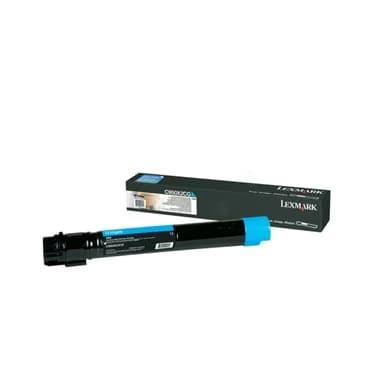 Lexmark Värikasetti cyan, 22.000 sivua, high yield C950X2CG Vastaa: N/A