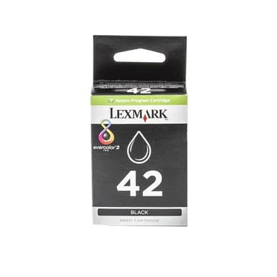 Lexmark Lexmark 42 Mustepatruuna musta 18Y0142E Vastaa: N/A – Lexmark