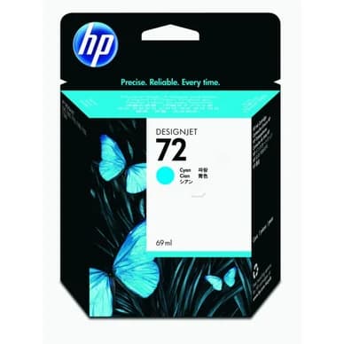 HP HP 72 Mustepatruuna syaani, 69 ml C9398A Vastaa: N/A – HP