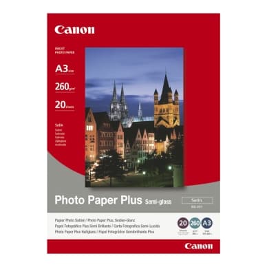 Canon Valokuvapaperi Satiini A3 20 ark 260g 1686B026 Vastaa: N/A