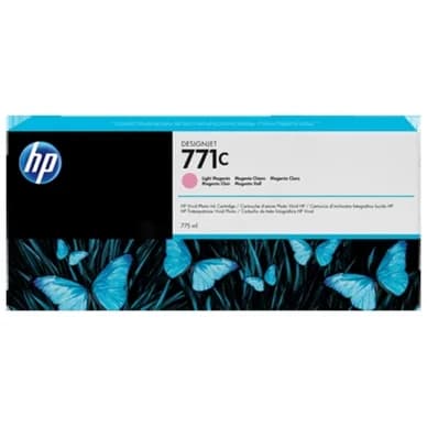 HP HP 771C Mustepatruuna vaalea magenta B6Y11A Vastaa: N/A – HP