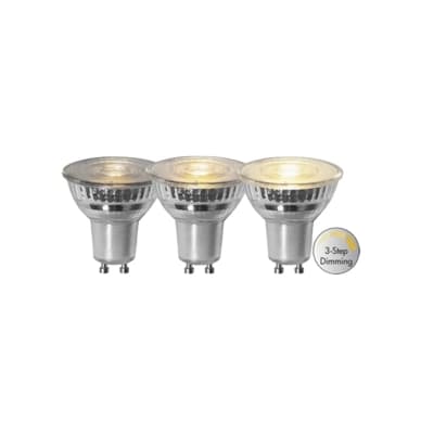 Star Trading GU10 Spotlight 3-stegs Himmennettävä 4,4W 3000K 347-37 Vastaa: N/A – STAR TRADING