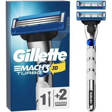 Gillette Gillette Mach3 Turbo partahöylä + 2 partaterä 7702018514472 Vastaa: N/A – Gillette