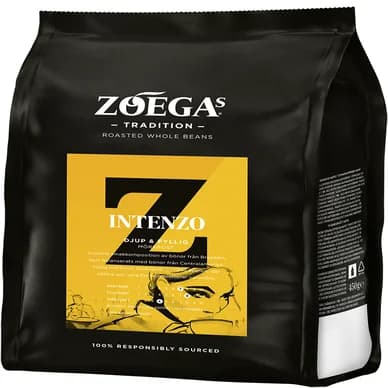 Zoegas Zoegas Intenzo, kokonaiset pavut 450 g 7310731100126 Vastaa: N/A – Zoegas