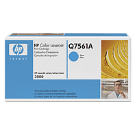 HP Värikasetti cyan 3.500 sivua Q7561A Vastaa: N/A