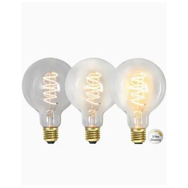 Star Trading Globe-lamppu 3-asteinen himmennys G95 E27 LED 4 W 2100K 354-88 Vastaa: N/A – STAR TRADING